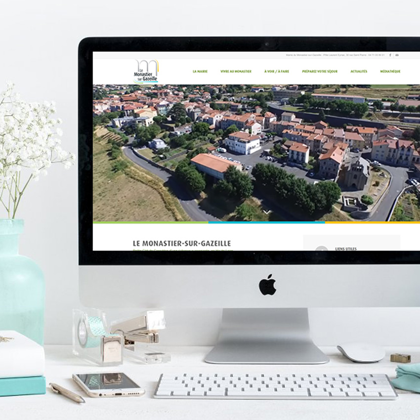 Création de site internet mairie Le Monastier sur Gazeille - CT'Réalisations