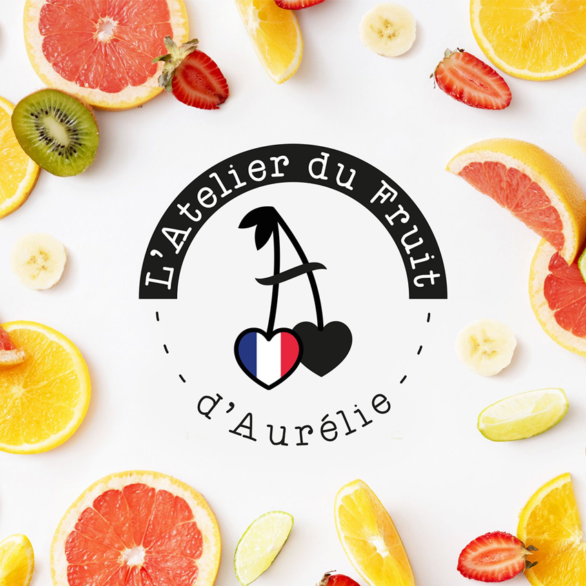 Création de logo L'Atelier du Fruit - CT'Réalisations