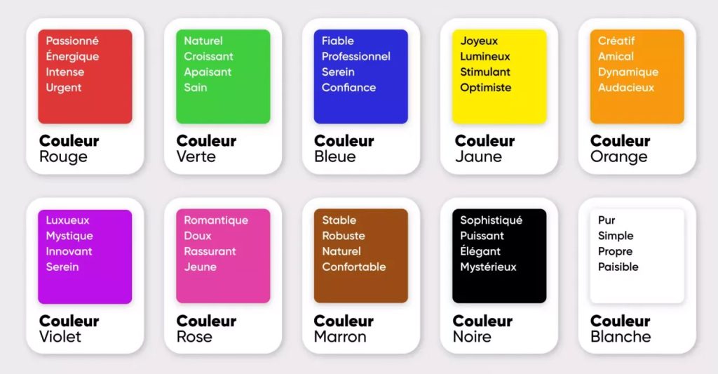 Psychologie des couleurs