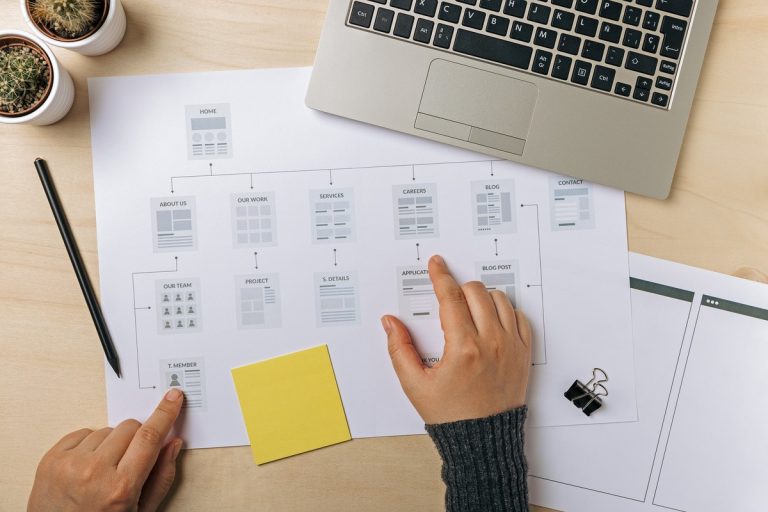Construire l'Arborescence d'un site web