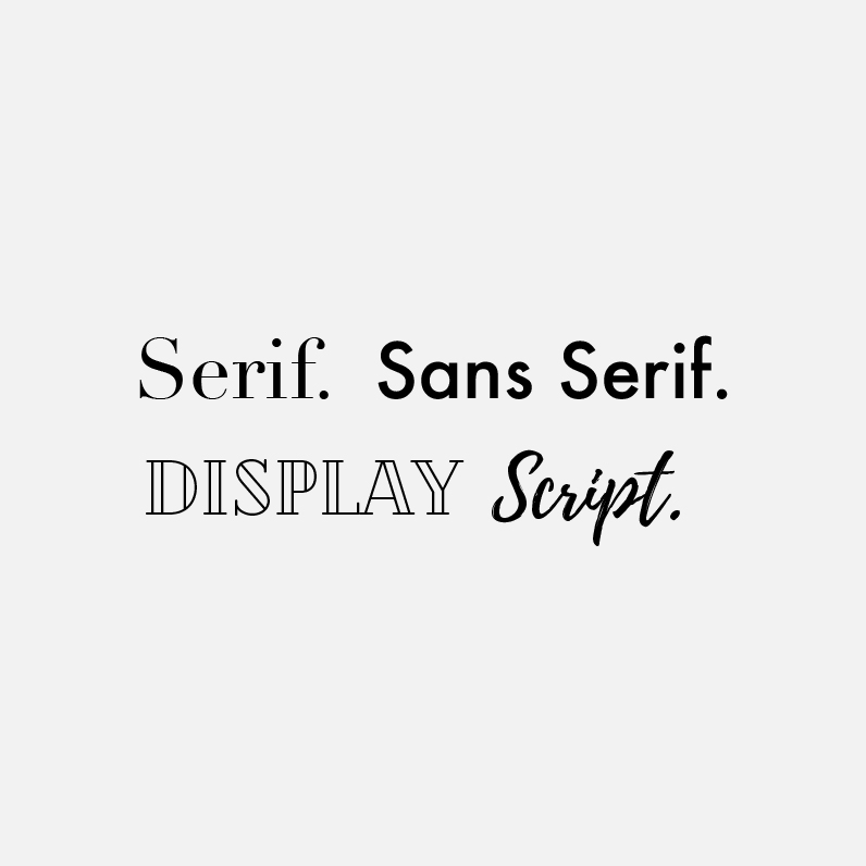 Styles de polices d'écriture